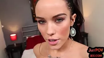 play Pov mediumboobed amateur babe closeup fucked after oral