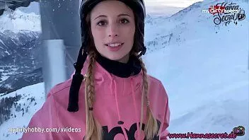 تشغيل Mydirtyhobby - جريئة الهواة ابتلاع العامة محفوفة بالمخاطر على teleferic